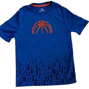 athletic works blue and orange basketball shirt size m (8)